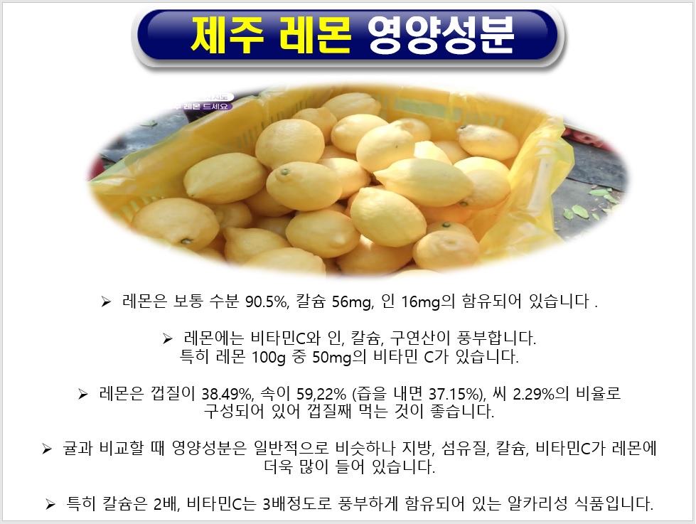 		농협몰 제주 한경농협 레몬 5kg(혼합과)